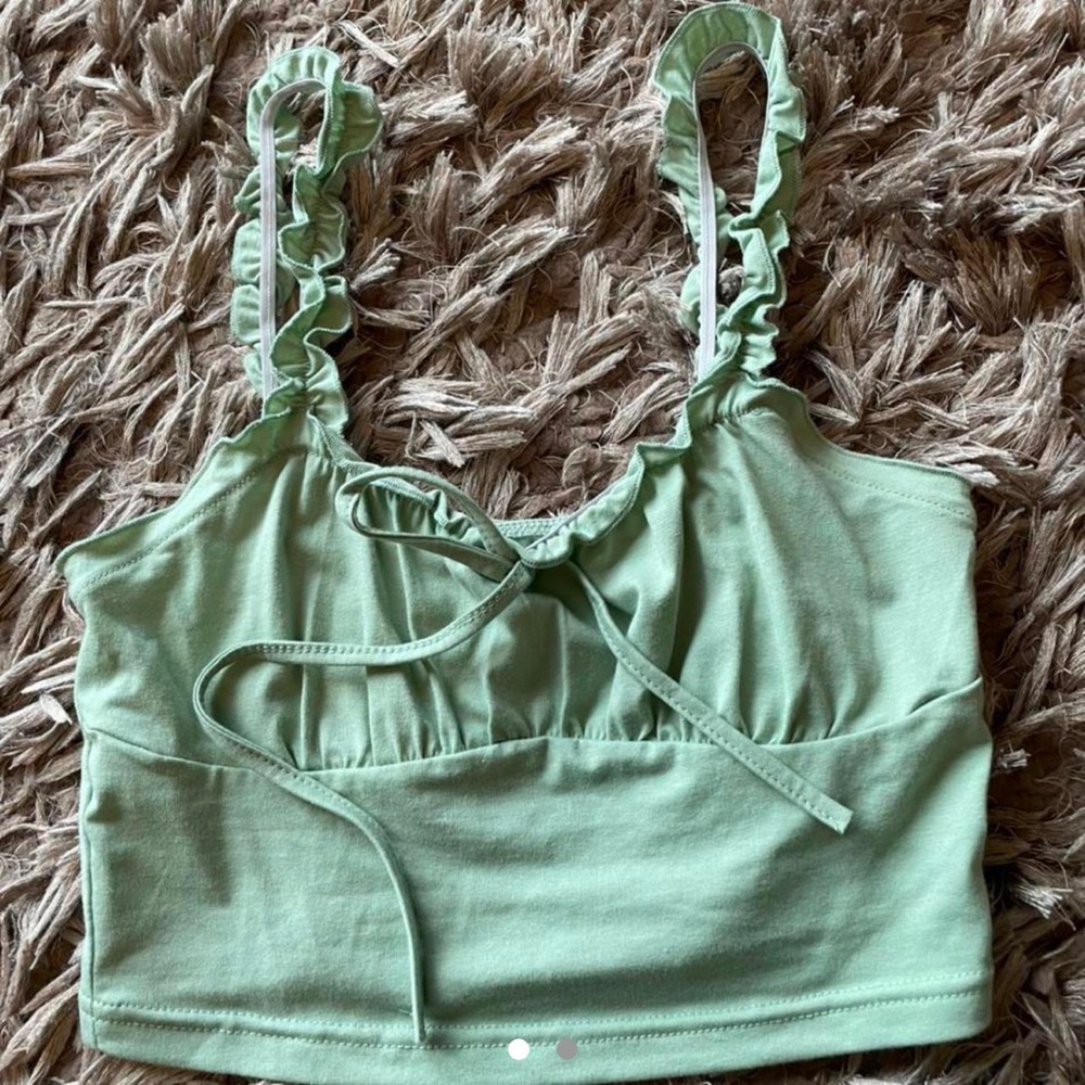 green tank top size s